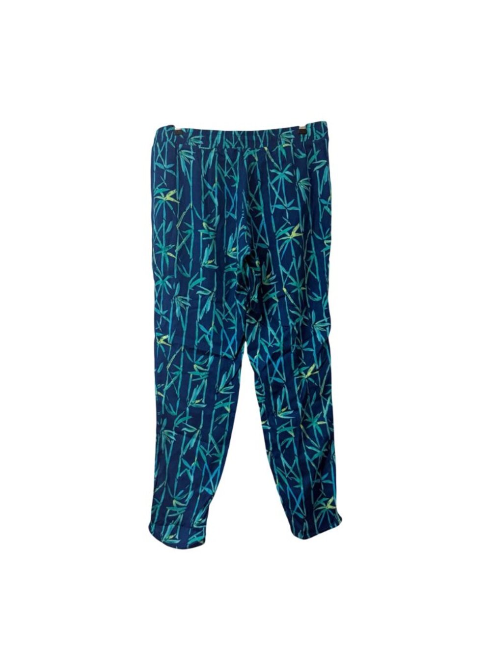 Lilly Pulitzer Blue Green Bamboo Blouse Pant Set Womens Size XS/S - Picture 13 of 13